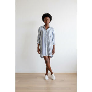 NWT Raviya Blue and White Striped Dress Size Medium